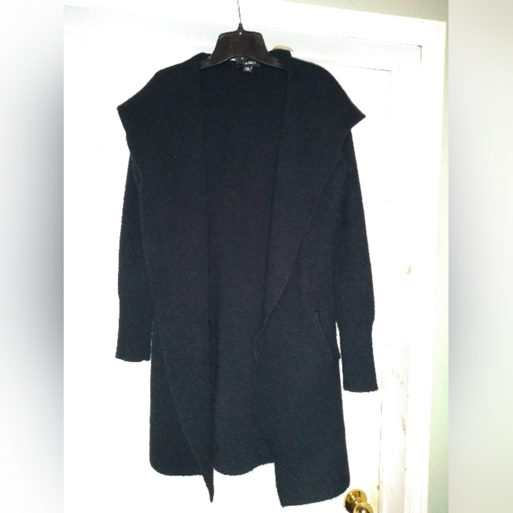 Le Chateau Black Cardigan Sweater